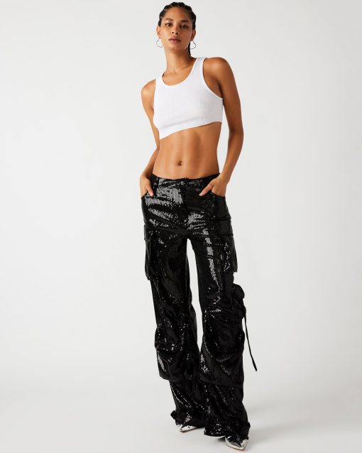 DUO SEQUIN PANT BLACK - SM REBOOTED - Image 2