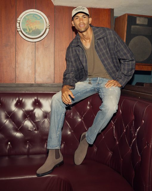 SYRE DARK GREY SUEDE - Image 7