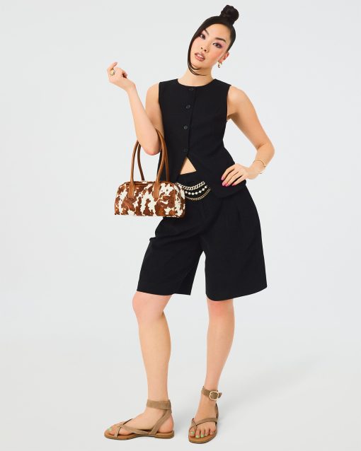 ANISE BAG BROWN COW PRINT - Image 8