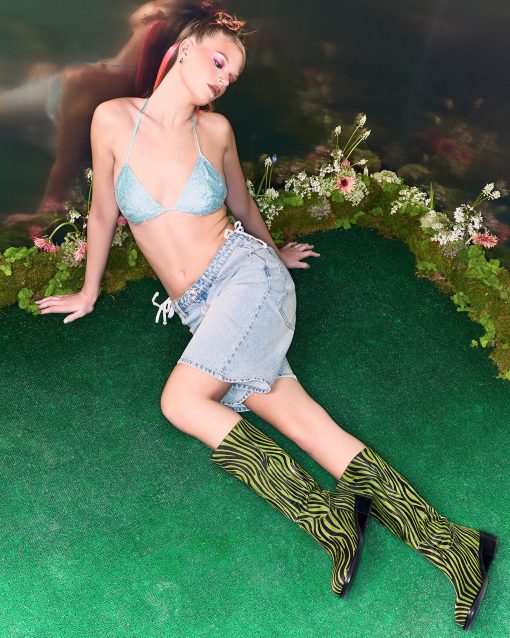 RIGGS GREEN ZEBRA PRINT - Image 7