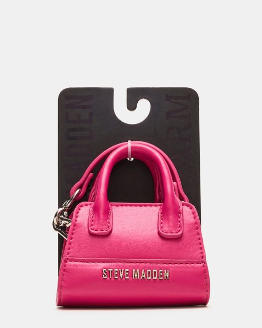 MICRO TOTE BAG CHARM FUCHSIA - Image 6