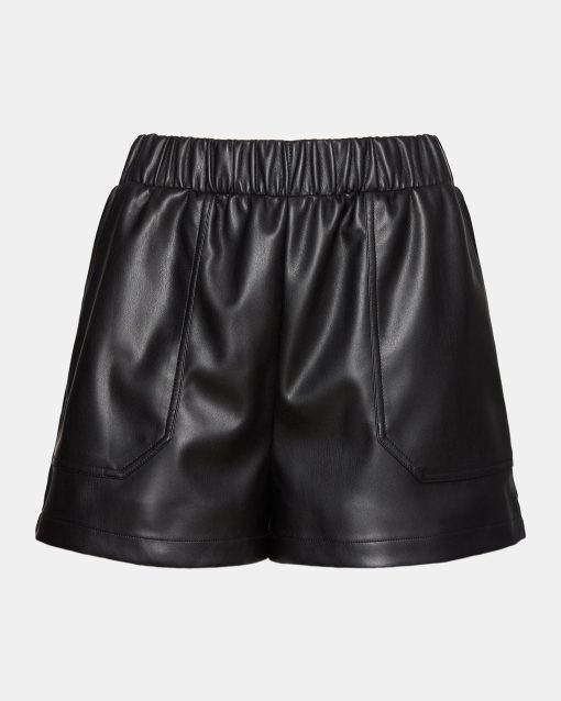 FAUX THE RECORD SHORT BLACK - Image 6