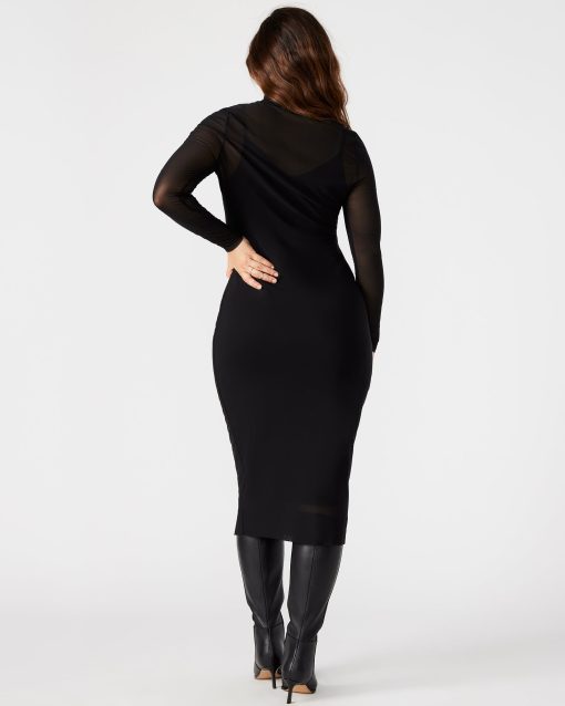 VIVIENNE DRESS BLACK - Image 4