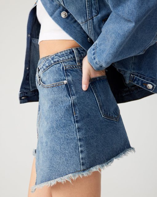 KYLA DENIM SKIRT - Image 3
