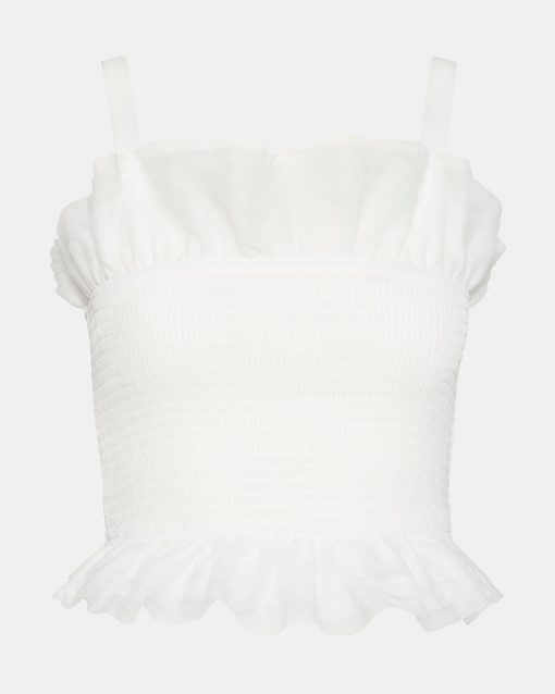 RHIANNON TOP IVORY - Image 7