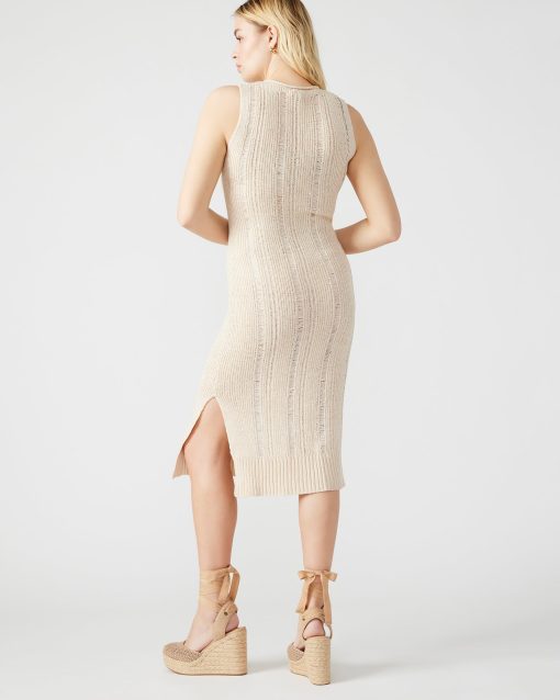 AMIRAH SWEATER DRESS BEIGE - Image 5