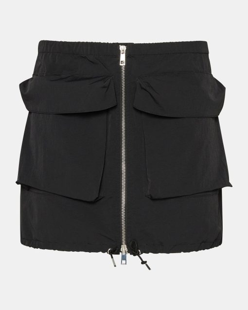 VESPER MINI SKIRT BLACK - Image 6