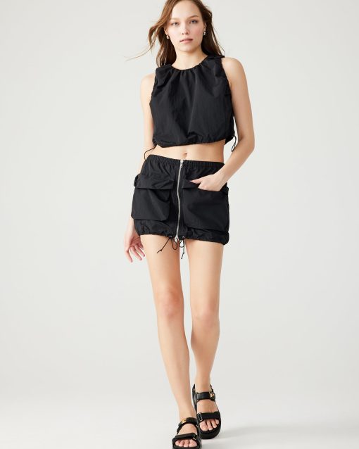 VESPER MINI SKIRT BLACK