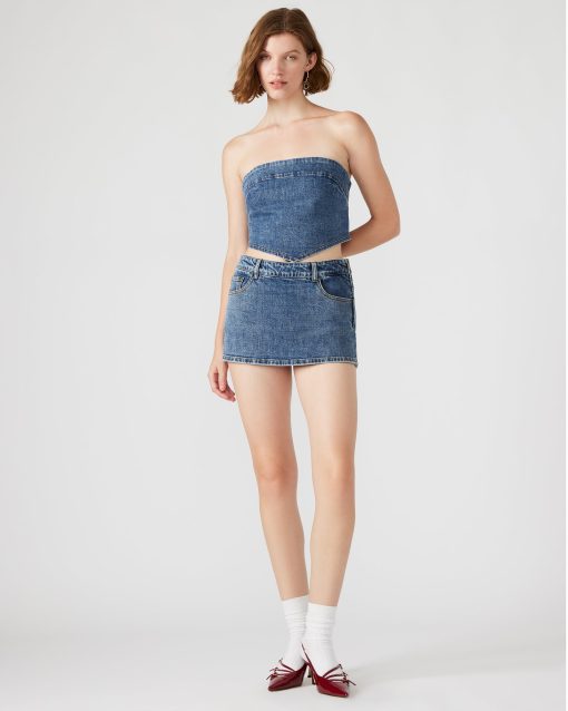 SURI DENIM TOP - Image 5