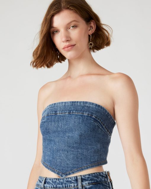 SURI DENIM TOP - Image 3