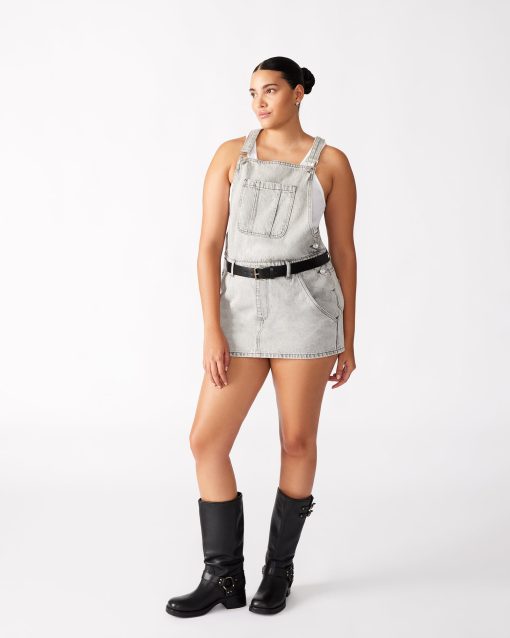 TAMIA DRESS LIGHT GREY - Image 2