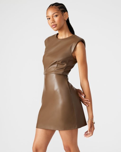 BELEN DRESS BROWN - Image 5