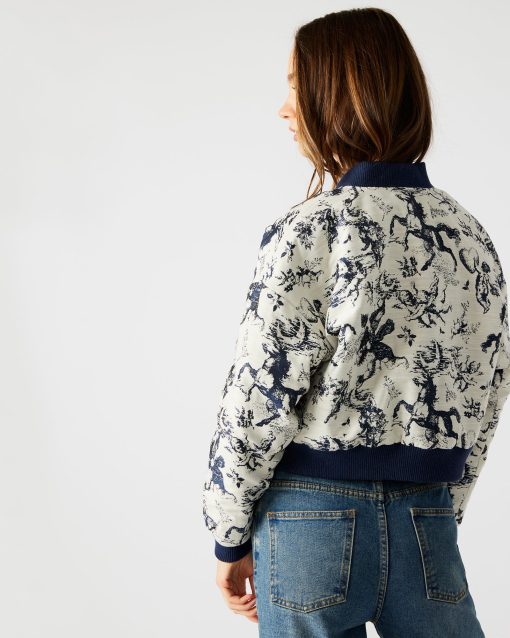 AUSTEN JACKET BLUE MULTI - Image 2
