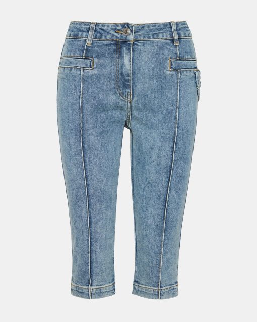 SKINNY DELRAY DENIM CAPRI PANT - Image 5