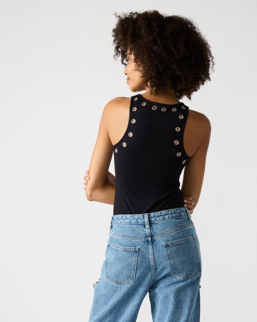NICO GROMMET BODYSUIT BLACK - Image 4