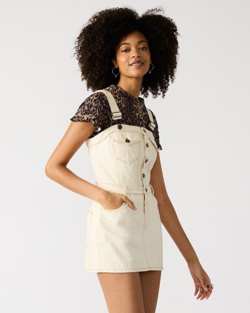 LAKE DENIM DRESS CREAM - Image 4