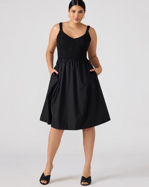 FLEUR DRESS BLACK