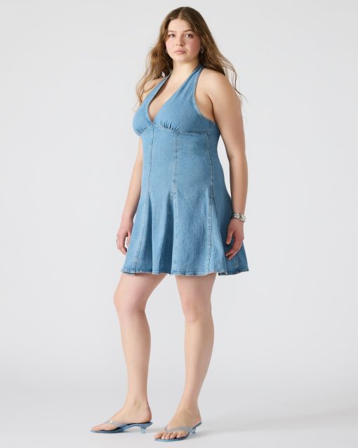 MALIA DENIM DRESS - Image 3