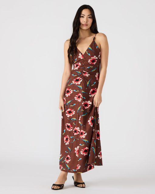 MONROE DRESS BROWN - Image 2