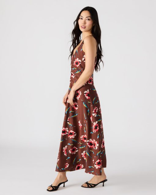 MONROE DRESS BROWN - Image 3
