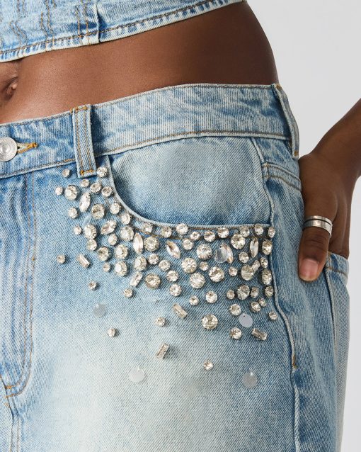 ERAS DENIM SKIRT - Image 5