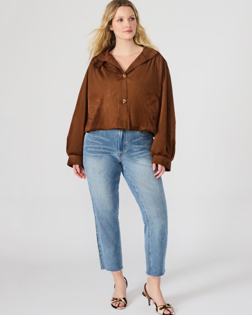 DIERDRA JACKET CHICORY COFFEE - Image 6