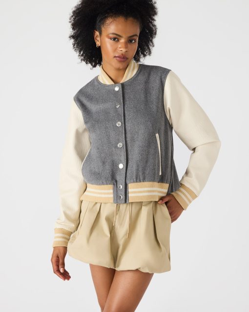 ROONEY JACKET HEATHER GREY - Image 2