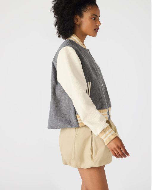 ROONEY JACKET HEATHER GREY - Image 4