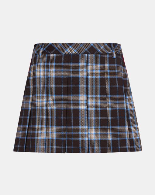 MARGO SKIRT BROWN PLAID - Image 7