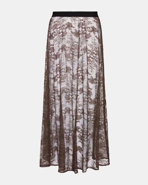 GISELA SKIRT DARK ESPRESSO - Image 5