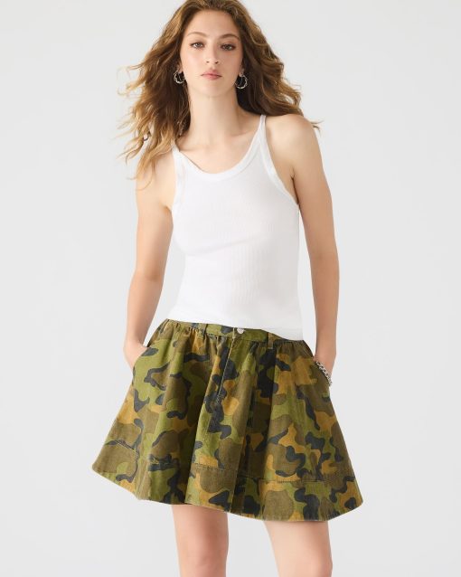 SLOAN SKIRT CAMOUFLAGE
