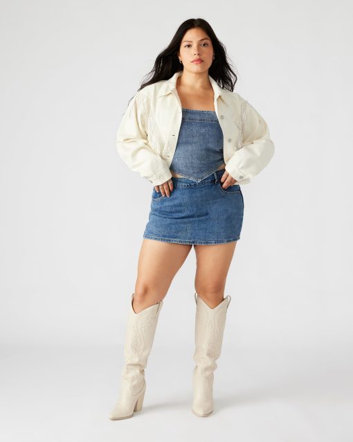 CANYON DENIM JACKET CREAM - Image 4