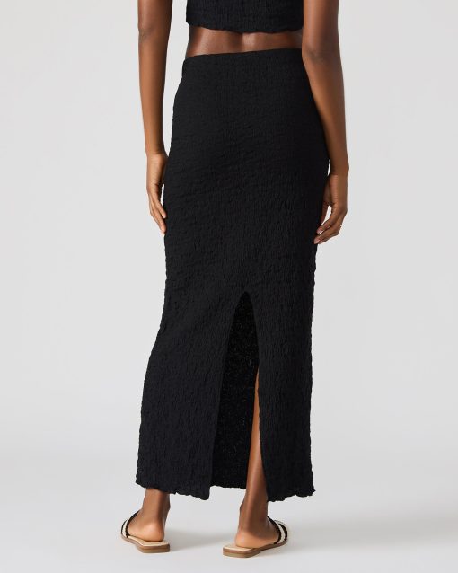 SEASIDE MAXI SKIRT SET BLACK - Image 6