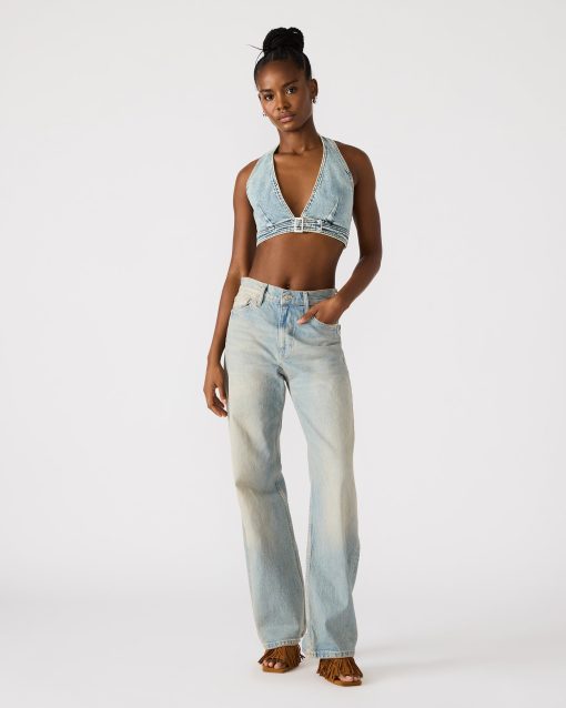 GRAZIELLA DENIM TOP - Image 3