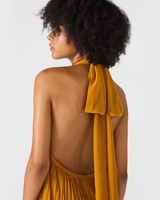 MARAYA DRESS TUSCAN GOLD - Image 4
