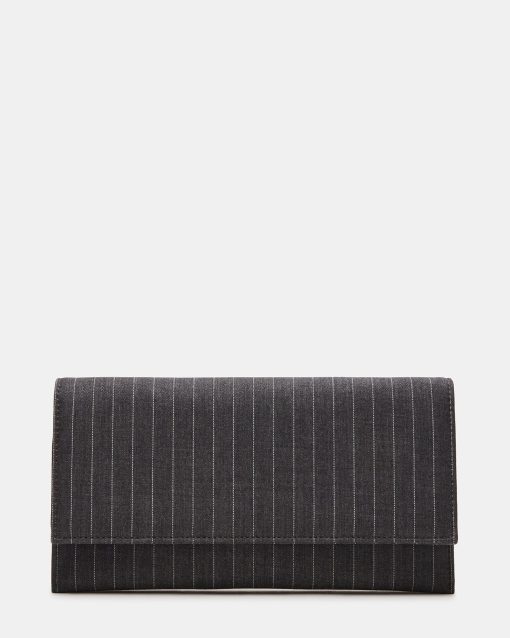 KITTIE HEEL AND JULIANA BAG GRAY PINSTRIPE BUNDLE - Image 4