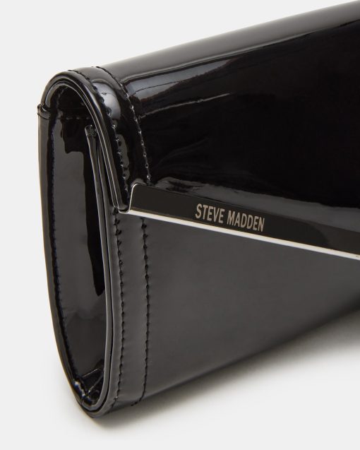 CLUTCHD BAG BLACK PATENT - Image 3