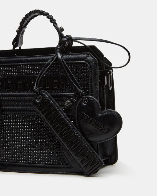 EVELYN CHARMS BAG BLACK/BLACK - Image 3