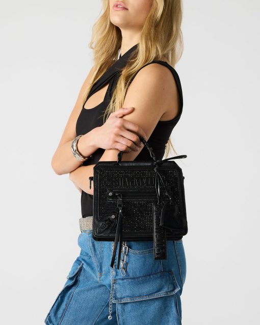 EVELYN CHARMS BAG BLACK/BLACK - Image 2