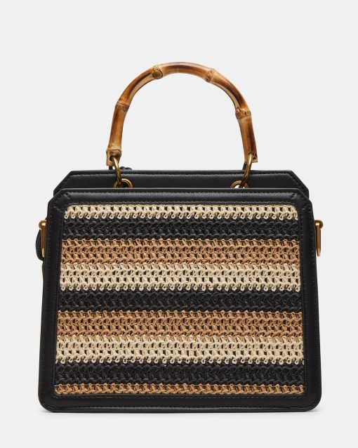 EVELYN BEACHY BAG BLACK/TAN - Image 6