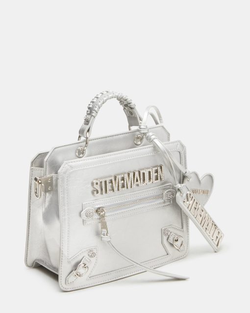 EVELYN CHARMS BAG SILVER - Image 4