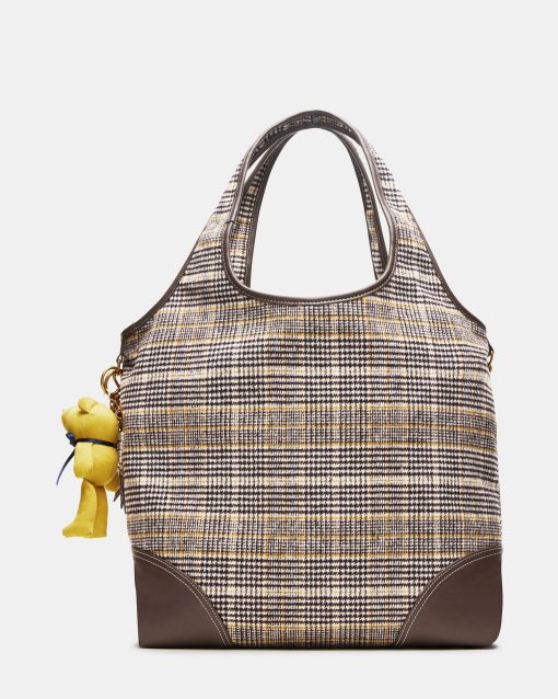 GRUNGY BAG PLAID BROWN MULTI - Image 6