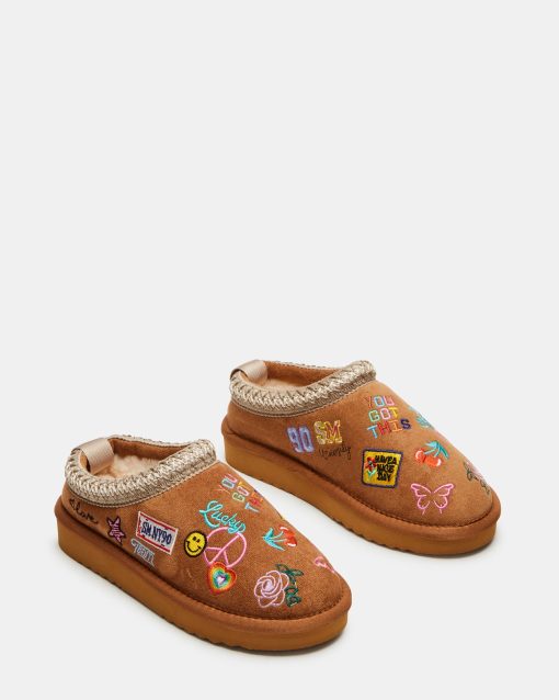 KIDS' SELENA COGNAC MULTI - Image 2