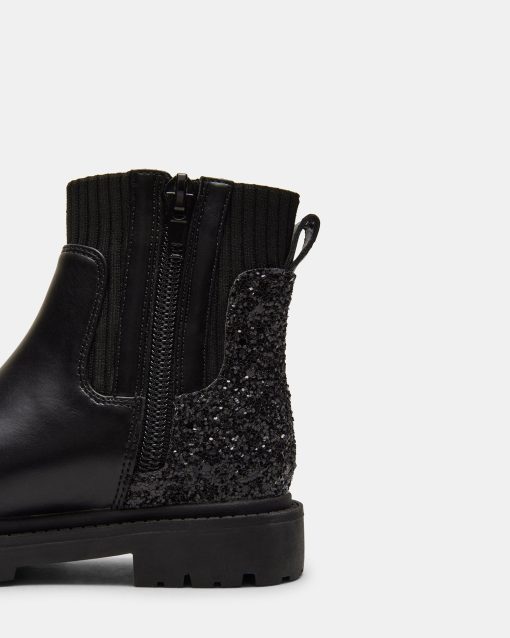 TODDLERS' LILYANA BLACK GLITTER - Image 3