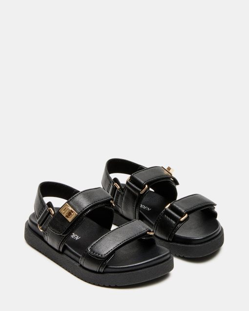 KIDS' AND TODDLERS' MONA BLACK SANDAL BUNDLE - Image 4
