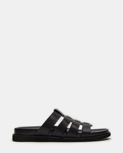 MARVYN BLACK LEATHER