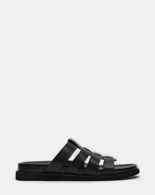 MARVYN BLACK LEATHER