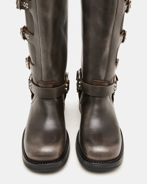 ROCKY BROWN DISTRESSED WIDE CALF - Image 4
