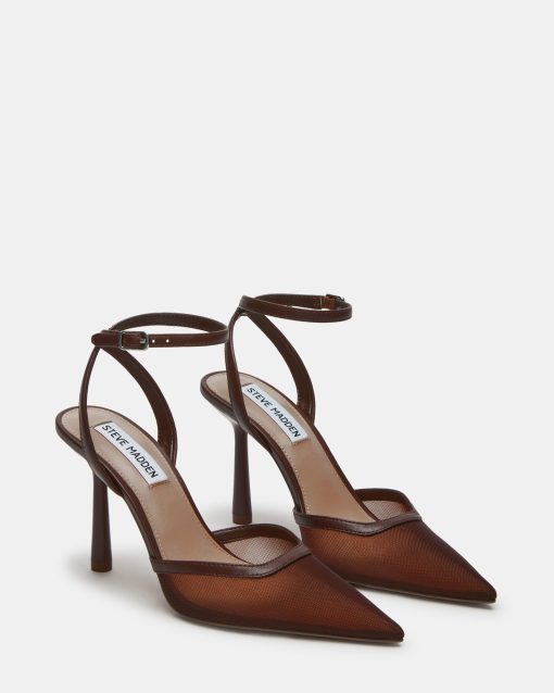 ALLIANCE HEEL AND PEACHY BAG BROWN MESH BUNDLE - Image 2
