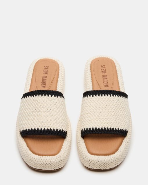 BEACHY WOVEN CREAM MULTI - Image 4